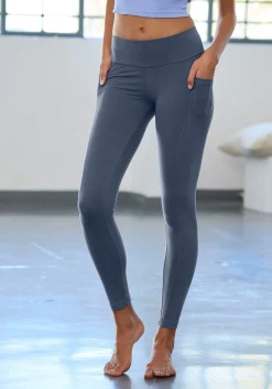 Strandmode|Hosen|Vivance Leggings blau