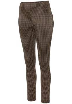 Strandmode|Hosen|LASCANA Leggings goldgemustert