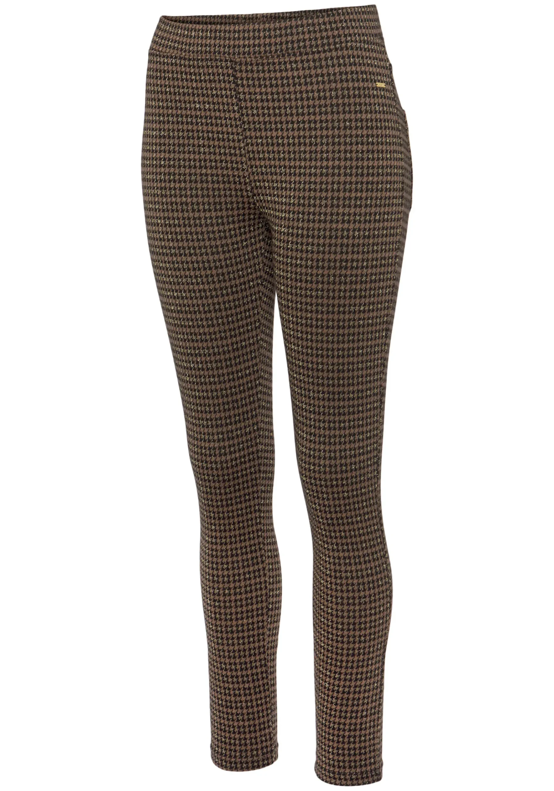 Strandmode|Hosen|LASCANA Leggings goldgemustert
