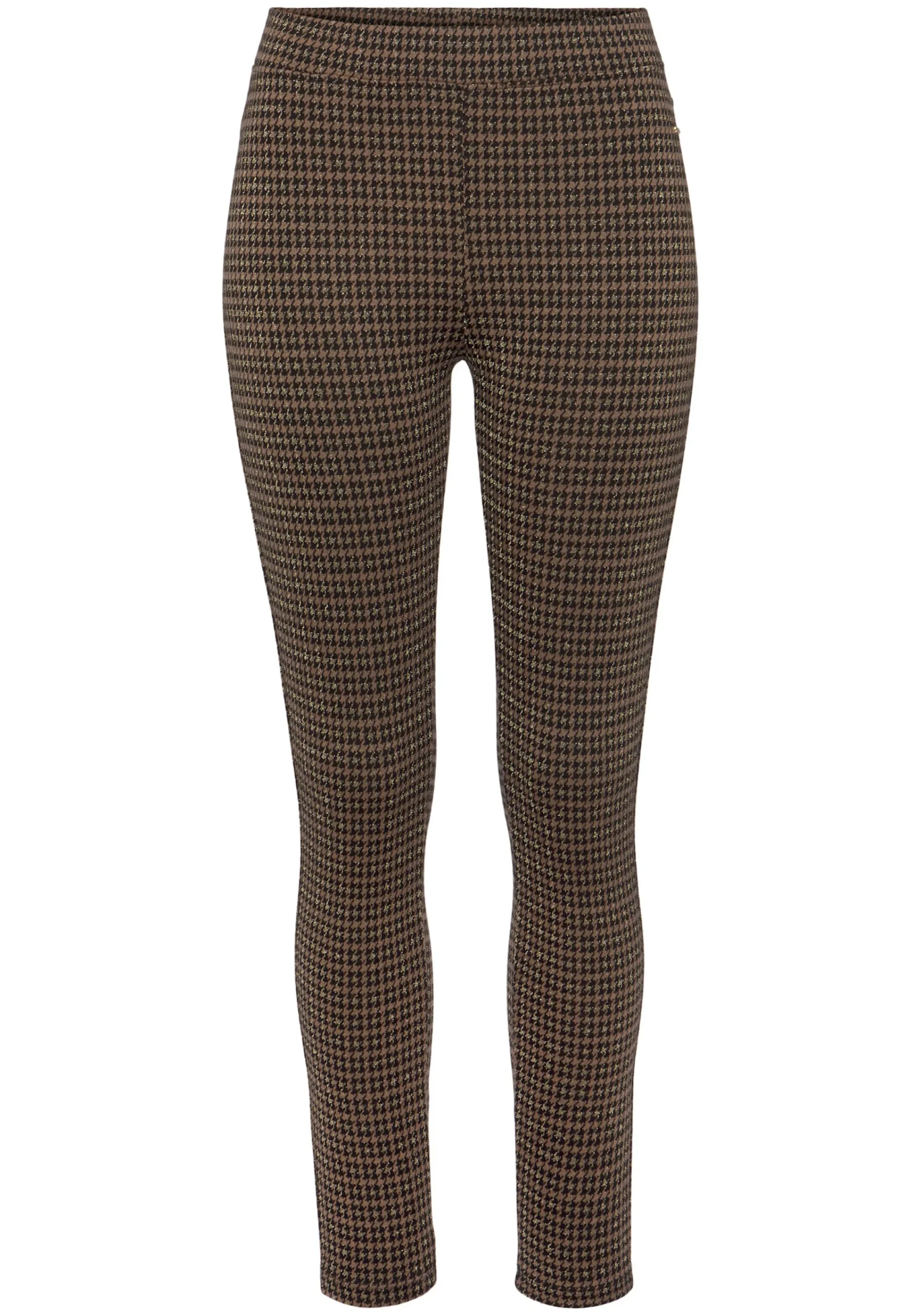 Strandmode|Hosen|LASCANA Leggings goldgemustert