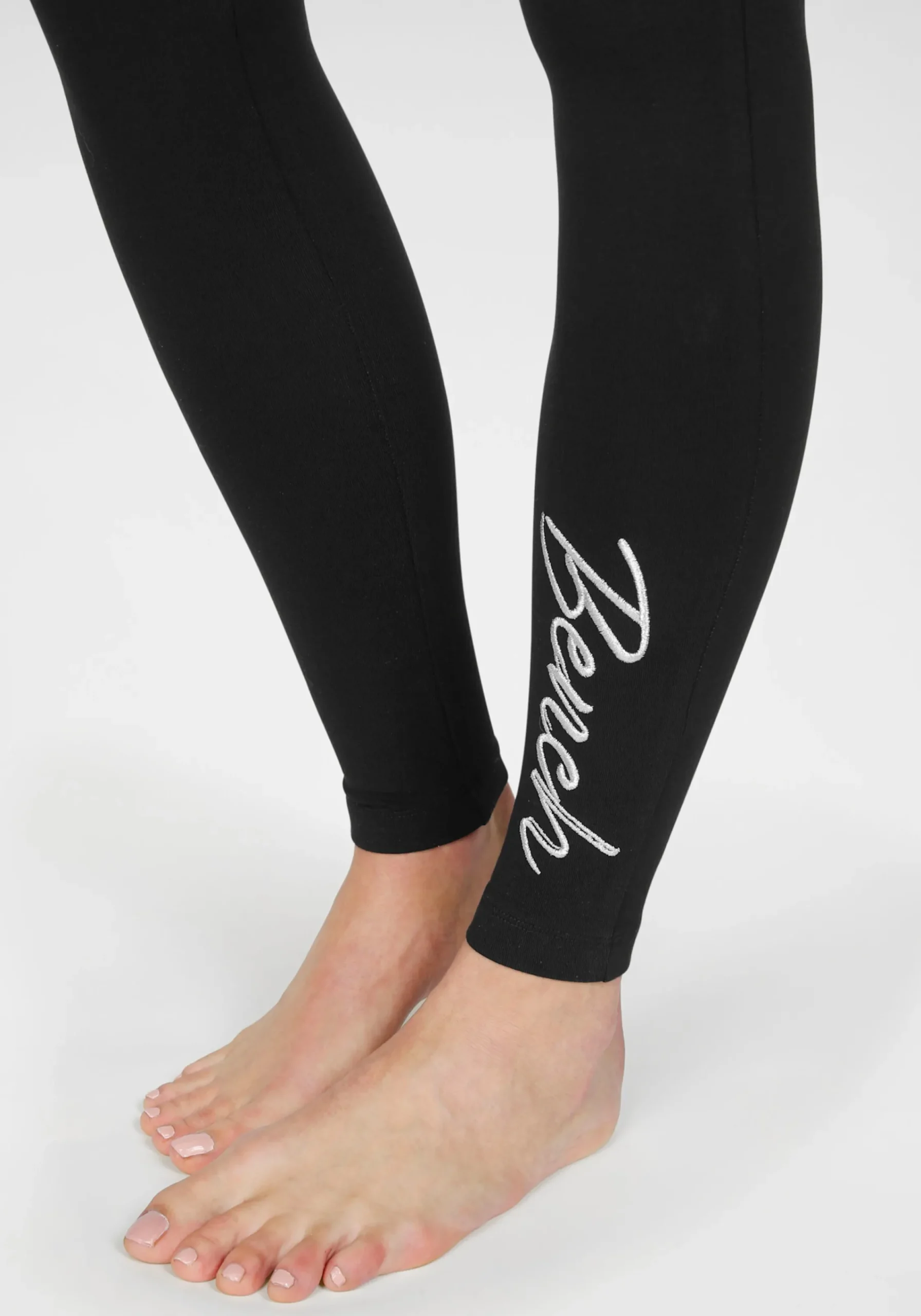 Hosen| Leggings schwarz