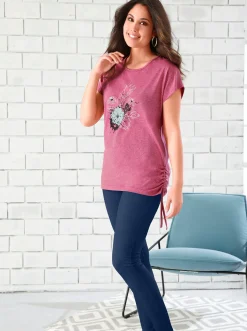 Hosen| Leggings mit Rundum-Dehnbund marine
