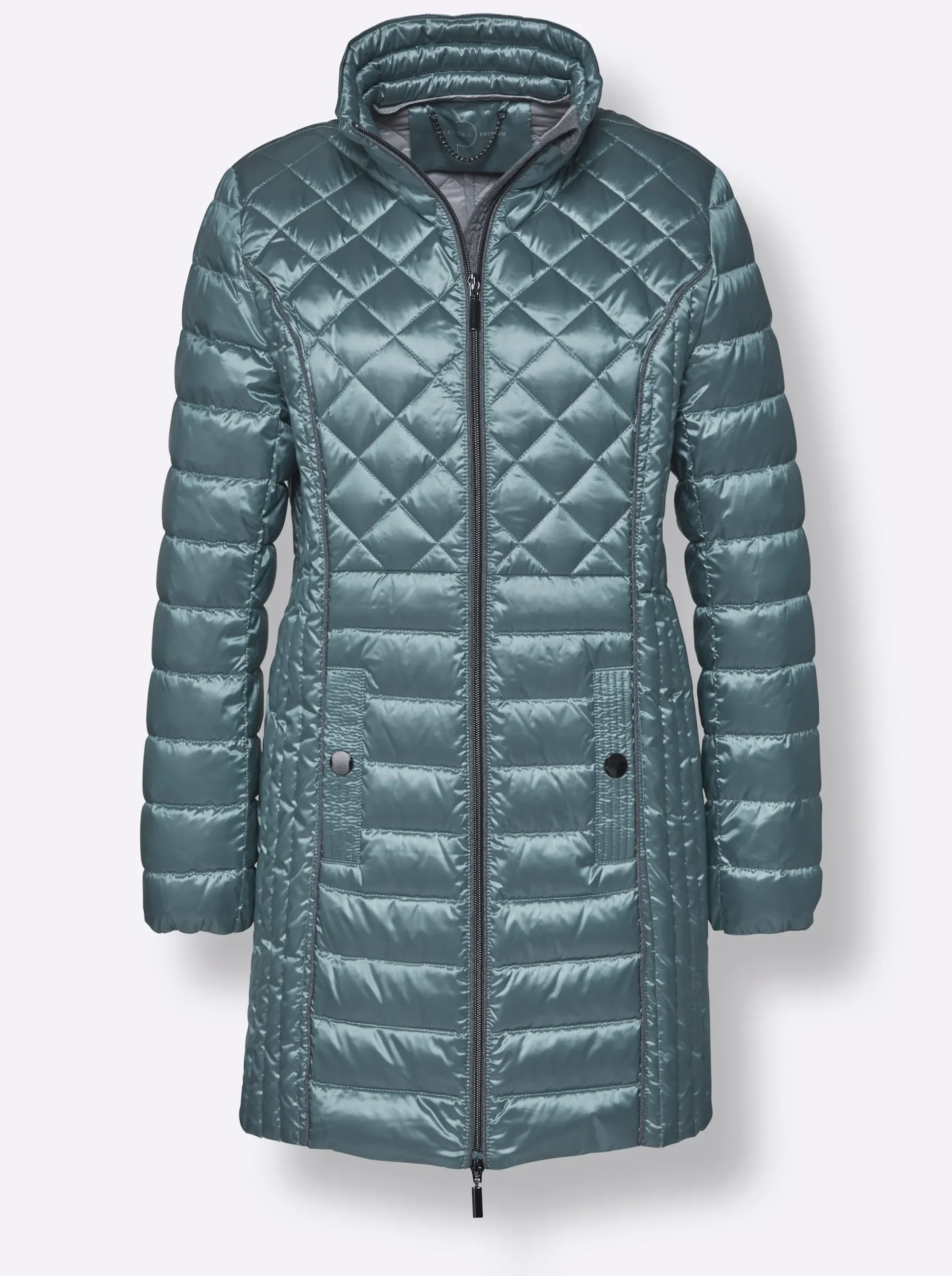 Jacken|CREATION L PREMIUM Leichtdaunenjacke wintertürkis