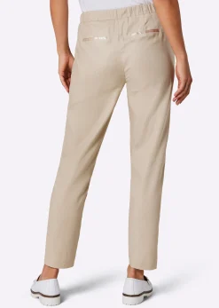Hosen|CREATION L PREMIUM Leinenhose beige