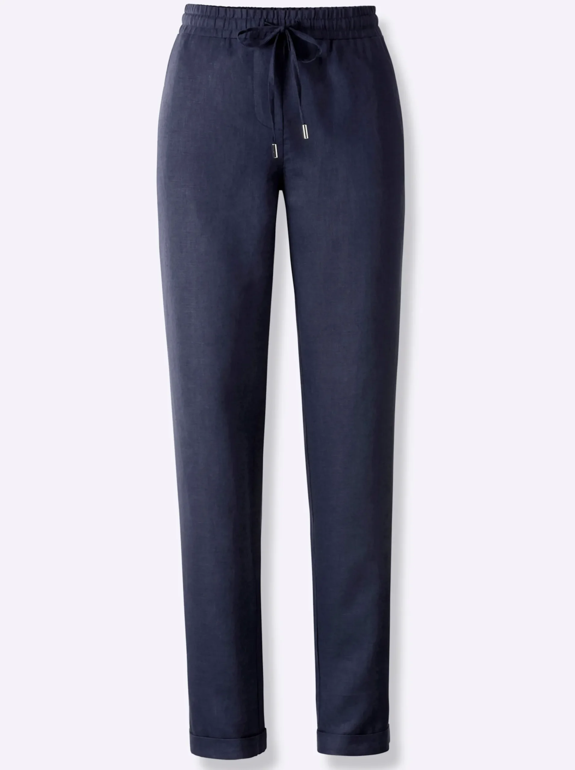 Strandmode|heine Leinenhose marine