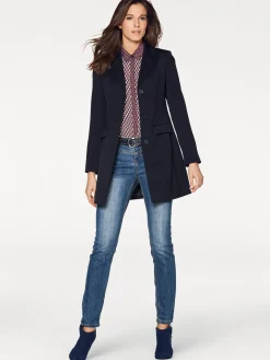Blazer|heine Longblazer marine