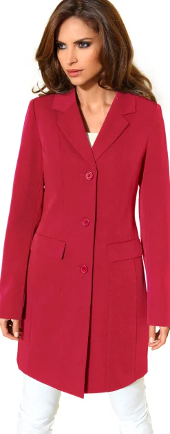 Blazer|heine Longblazer rot