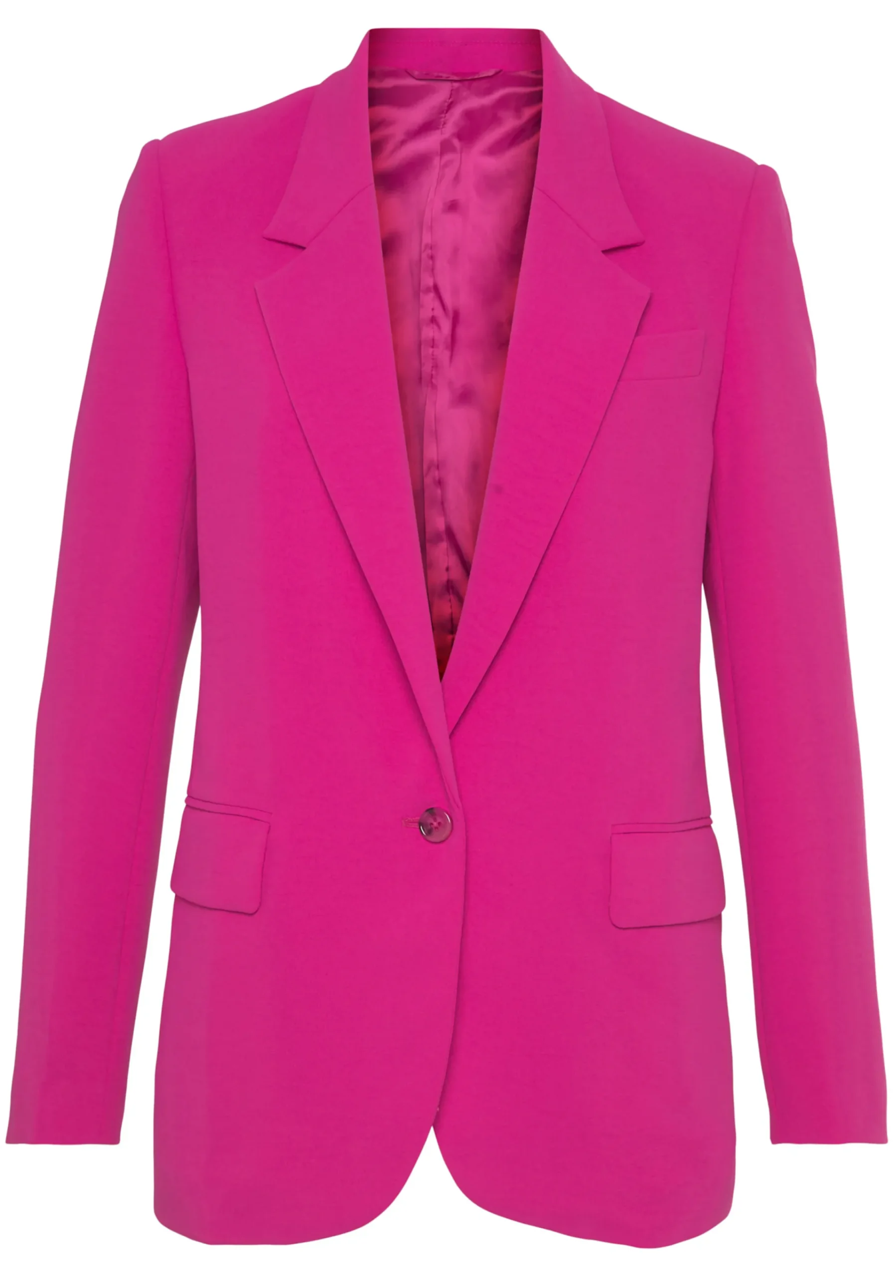 Blazer|LASCANA Longblazer fuchsia