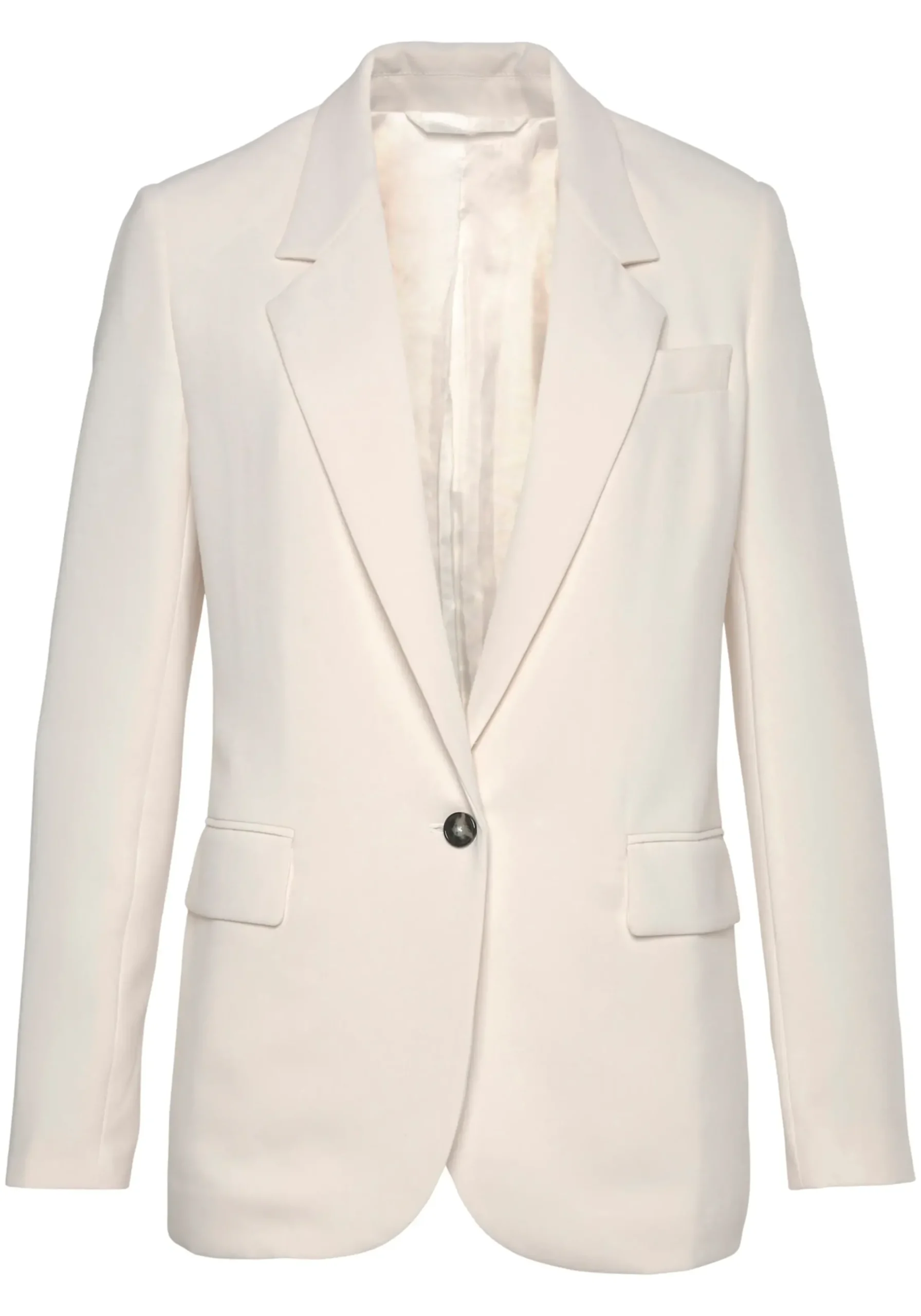 Blazer|LASCANA Longblazer creme