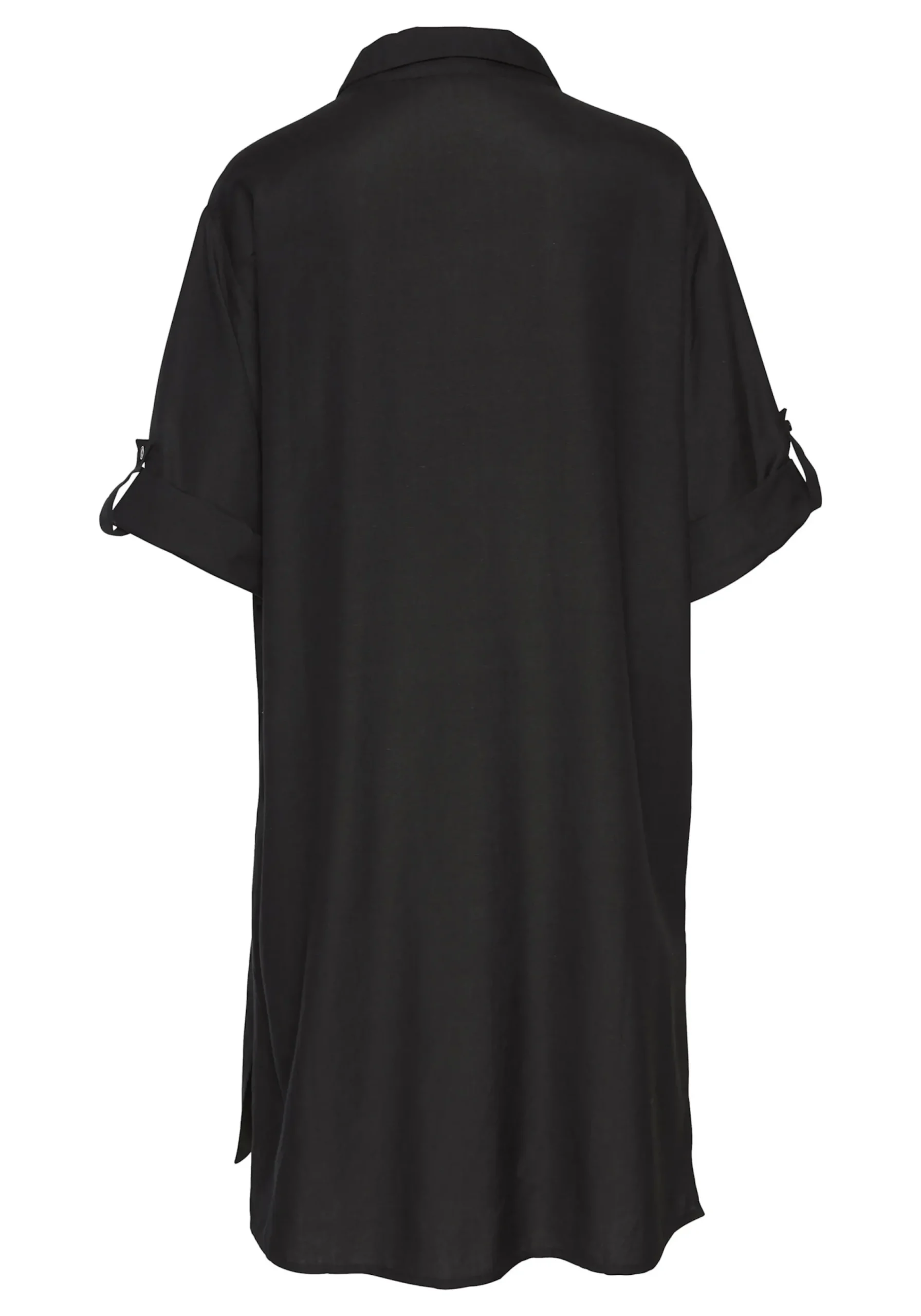 Strandmode|LASCANA Longbluse schwarz