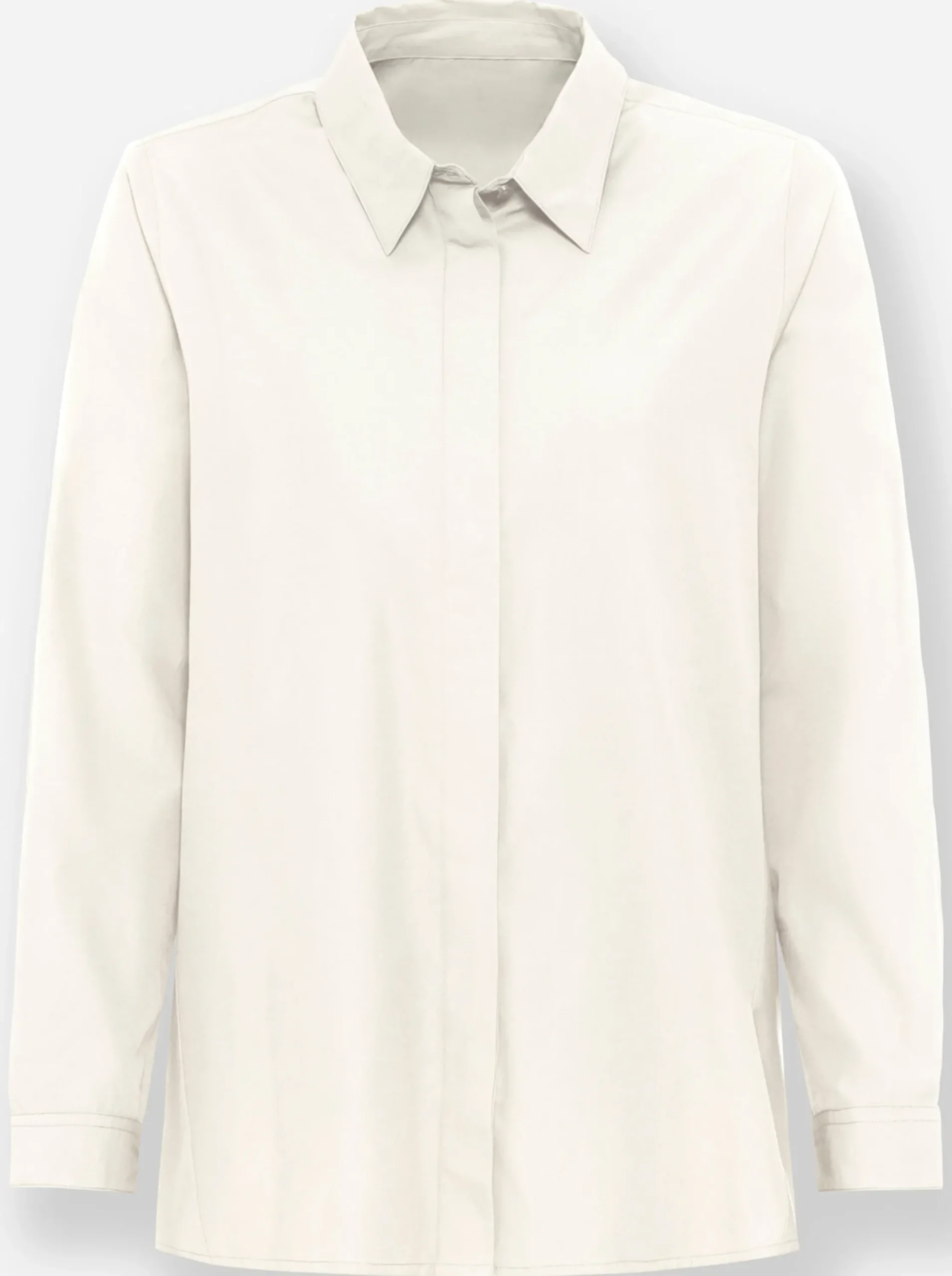 Blusen|heine Longbluse champagner