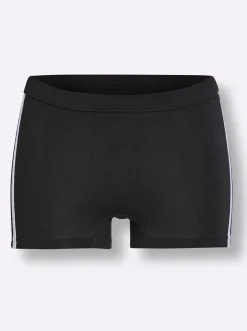 Unterhosen|wäschepur Longpanty schwarz
