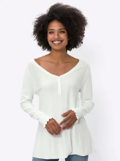 Pullover|heine Longpullover ecru