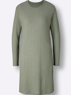 Homewear|Homewear|feel good Longshirt lindgrün