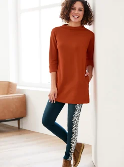 Shirts|heine Longshirt rostrot