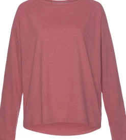 Shirts|Elbsand Longsleeve mauvemeliert