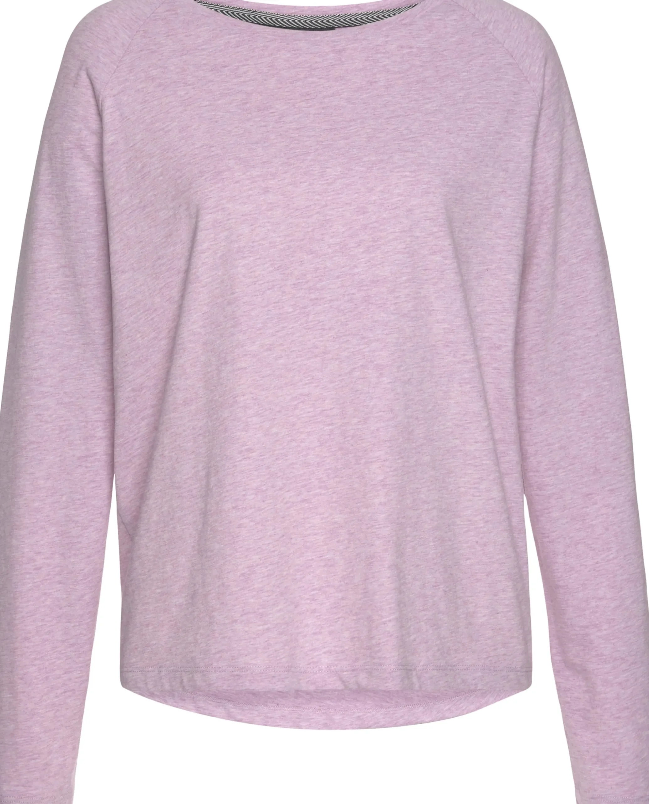 Strandmode|Elbsand Longsleeve lilameliert