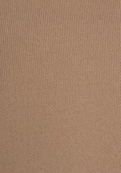 Strickjacken|LASCANA Longstrickjacke camelfarben