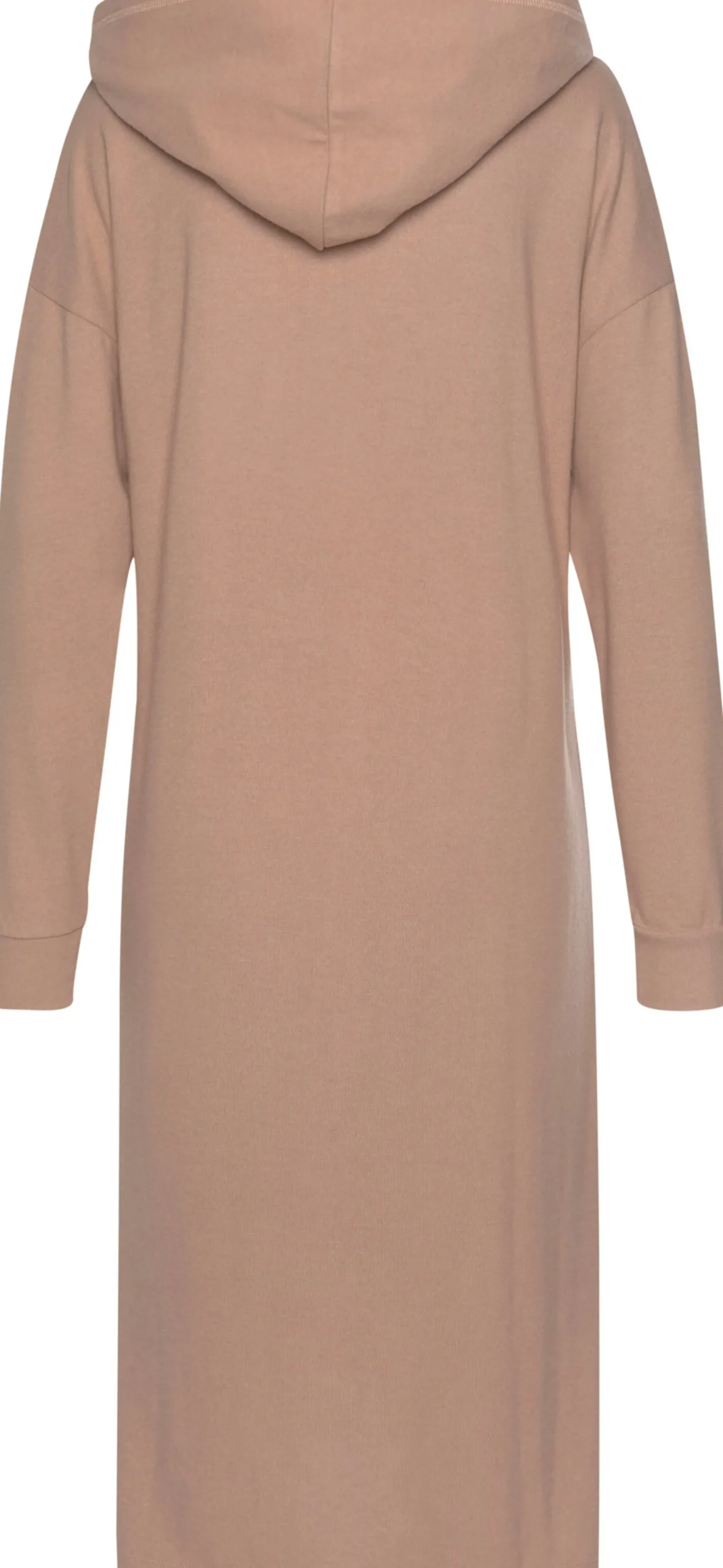 Strickjacken|LASCANA Longstrickjacke taupe