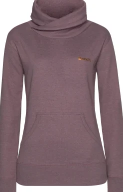 Pullover|Shirts| Longsweatshirt mauve-meliert