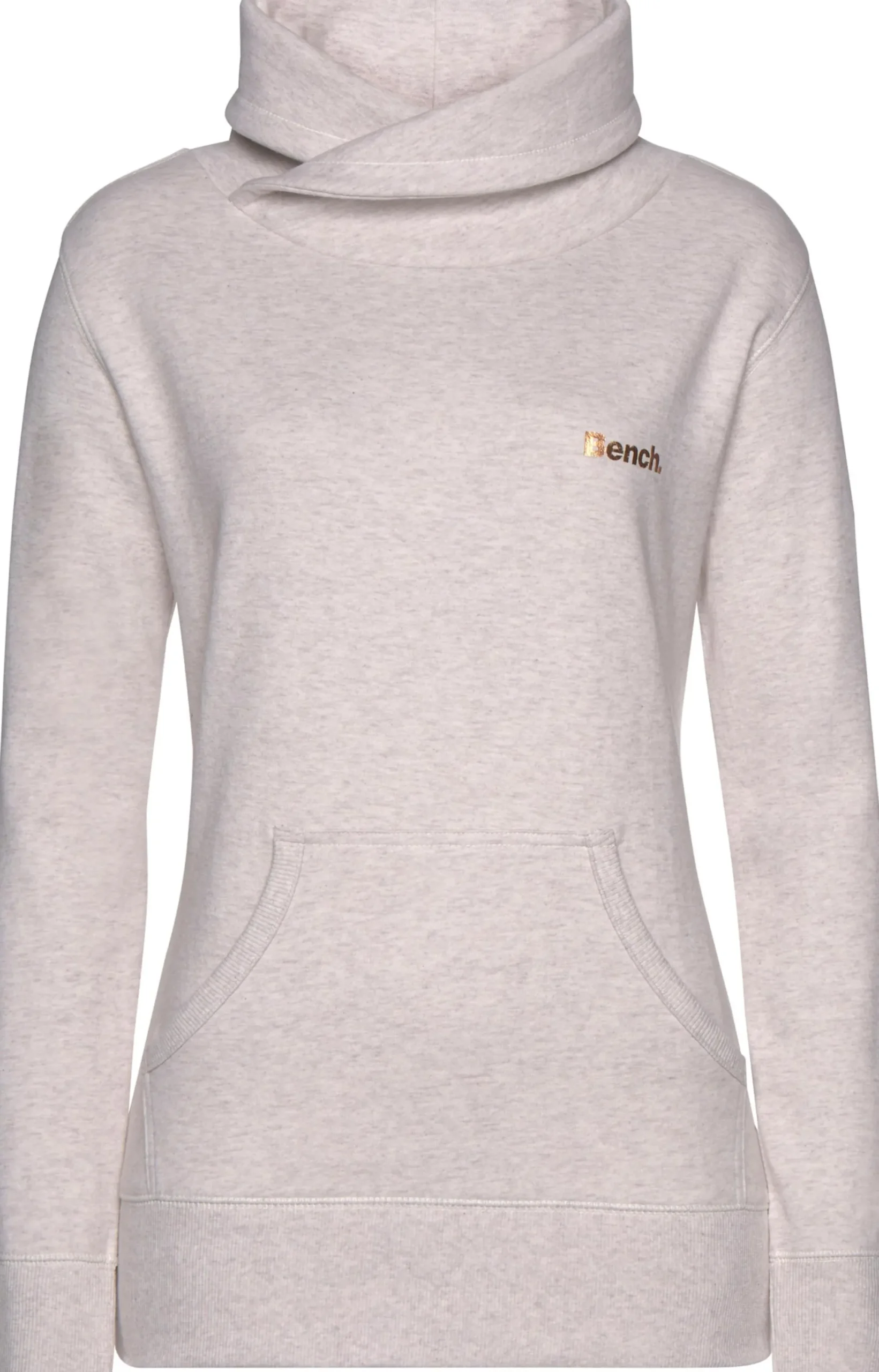 Homewear|Homewear| Longsweatshirt beige-meliert