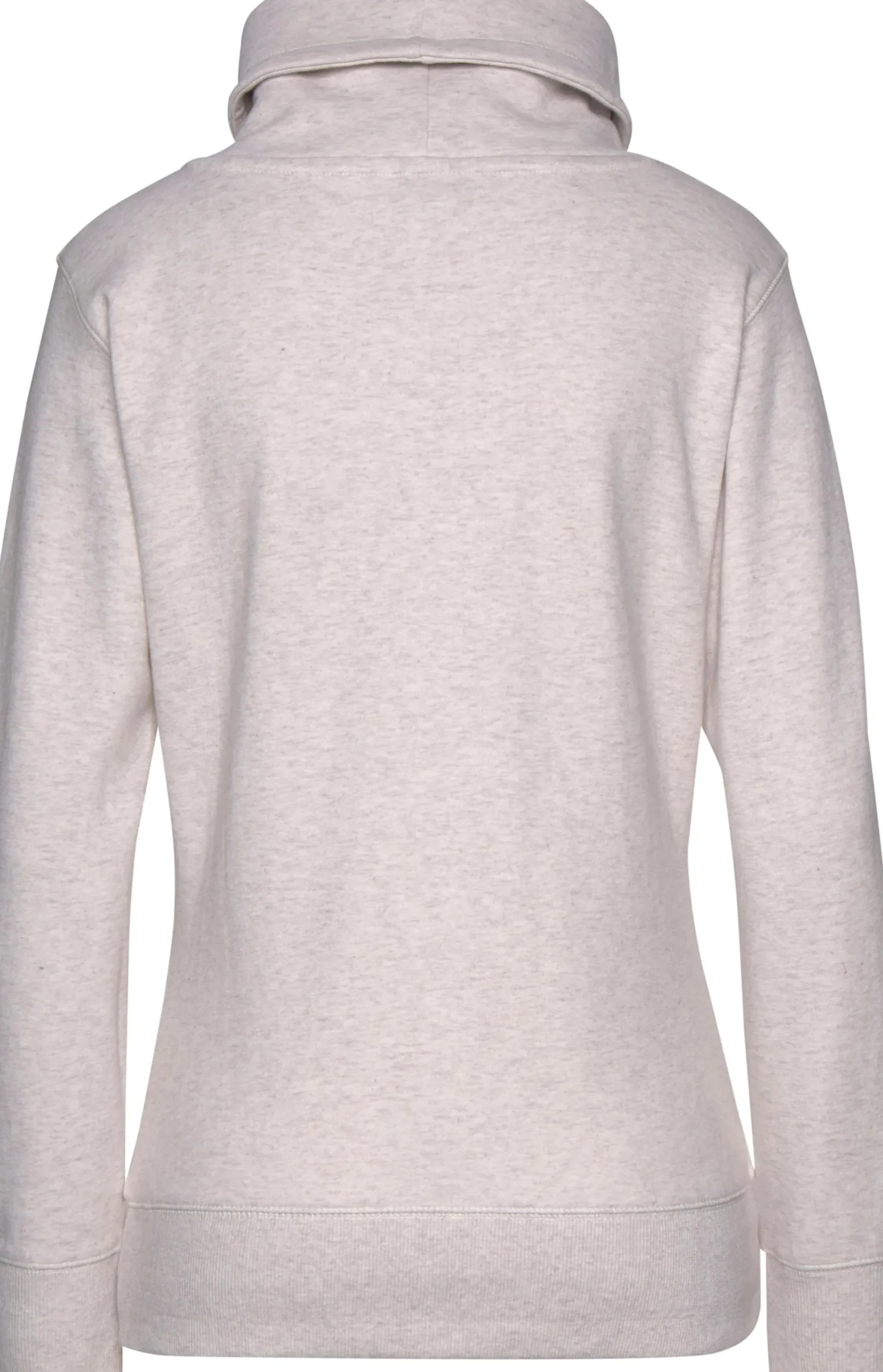Homewear|Homewear| Longsweatshirt beige-meliert