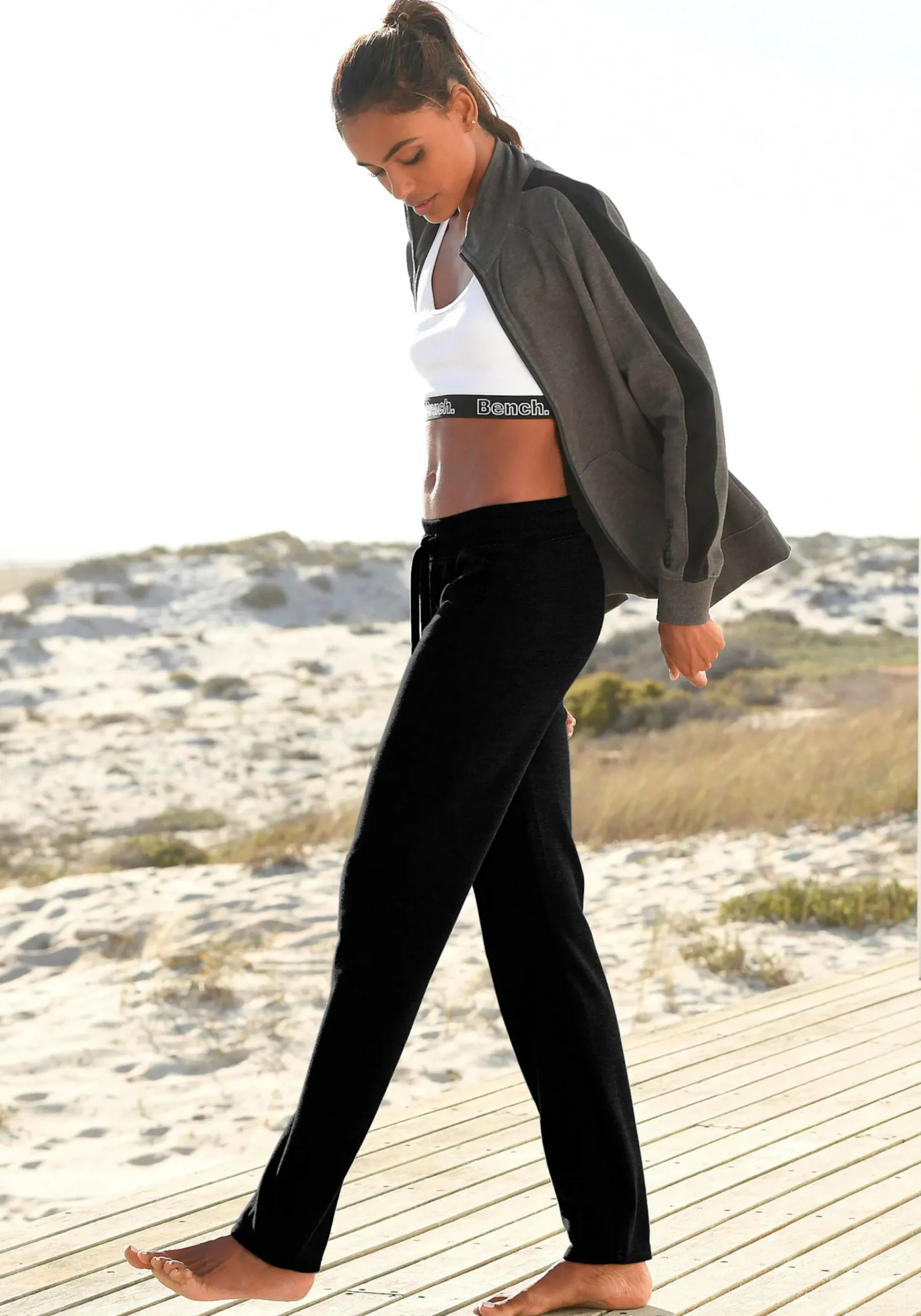 Homewear|Homewear| Loungehose schwarz