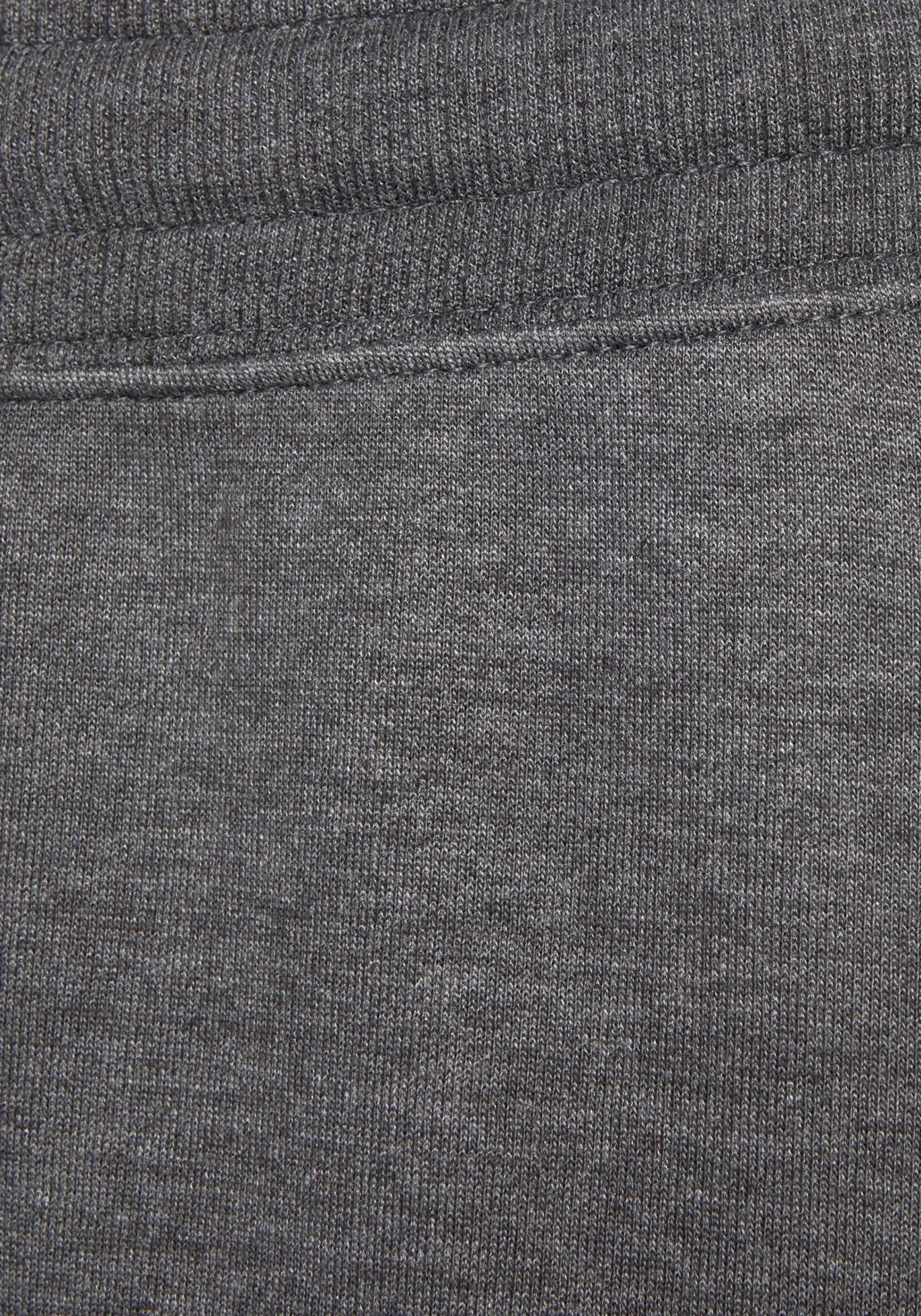 Homewear|Homewear| Loungehose anthrazit-meliert-schwarz
