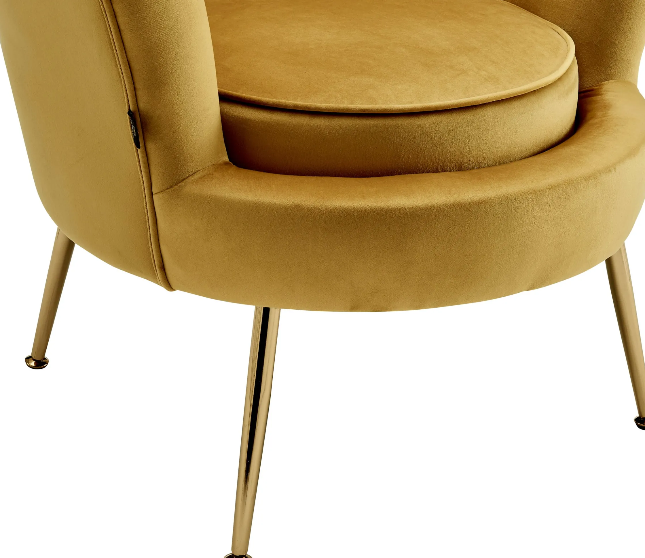 Sessel|Leonique Loungesessel goldfarben