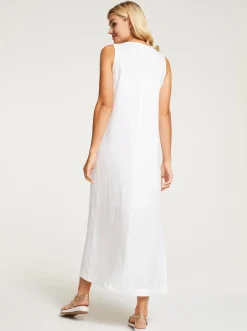 Kleider|heine Maxikleid weiß