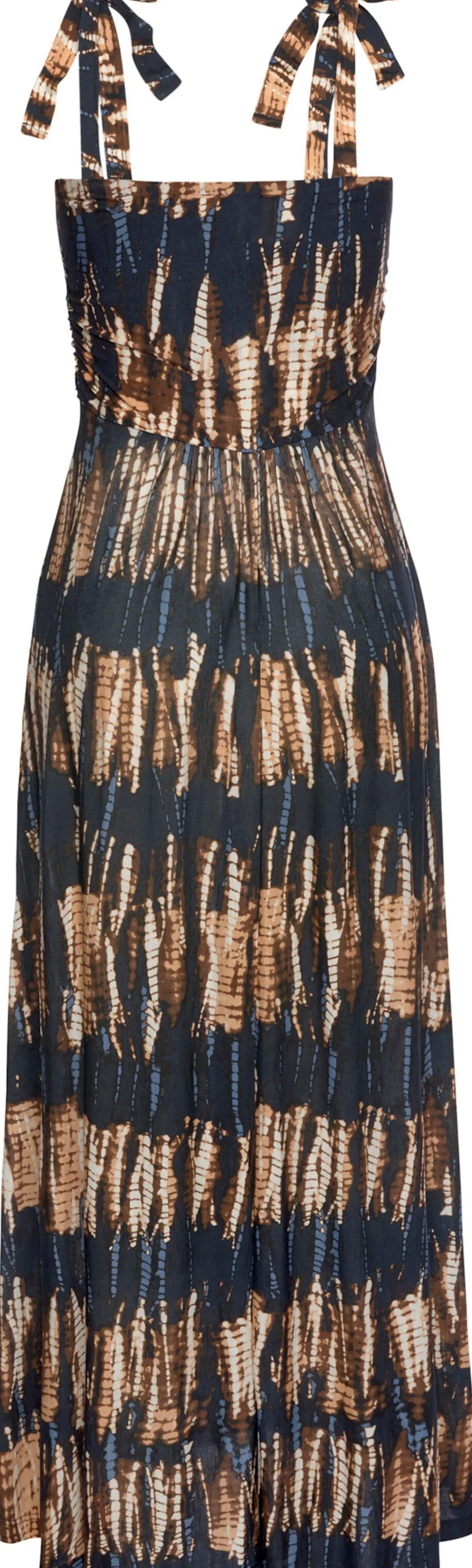 Kleider|Buffalo Maxikleid marine-bedruckt