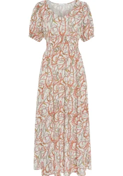 Strandkleider|Kleider|LASCANA Maxikleid buntbedruckt