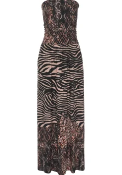 Kleider|LASCANA Maxikleid bedruckt