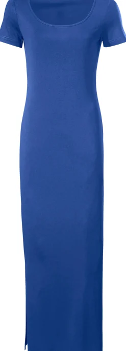 Basics|Kleider|heine Maxikleid royalblau
