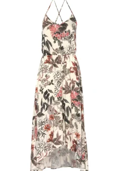Strandkleider|Kleider|LASCANA Maxikleid sandbedruckt