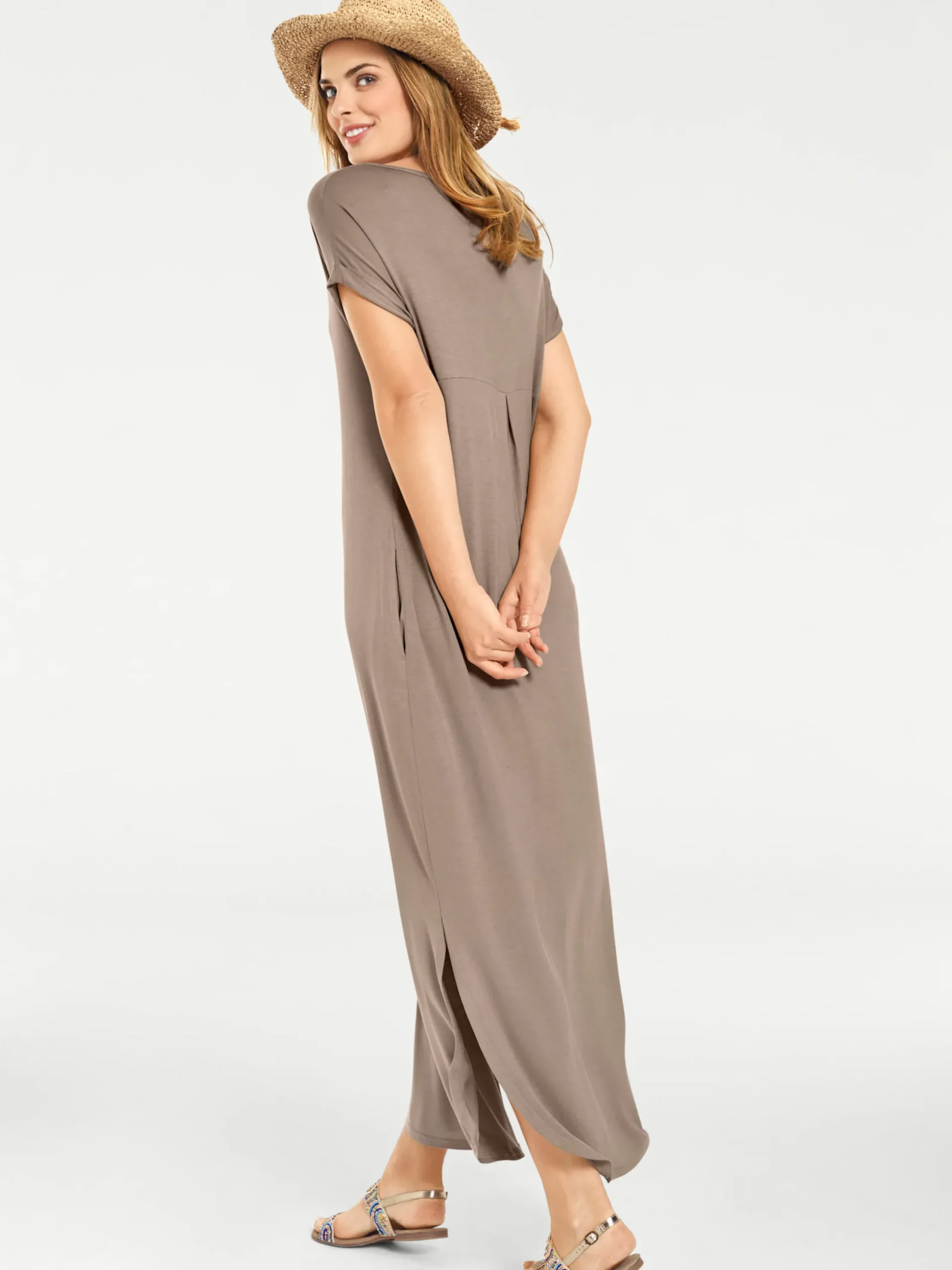 Strandkleider|heine Maxikleid sand