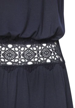 Kleider|Vivance Midikleid navy