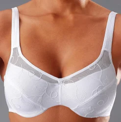 Bhs|petite fleur Minimizer-BH schwarz+weiß