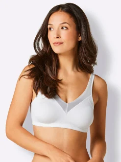 Bhs|Naturana Minimizer-BH ohne Bügel weiß