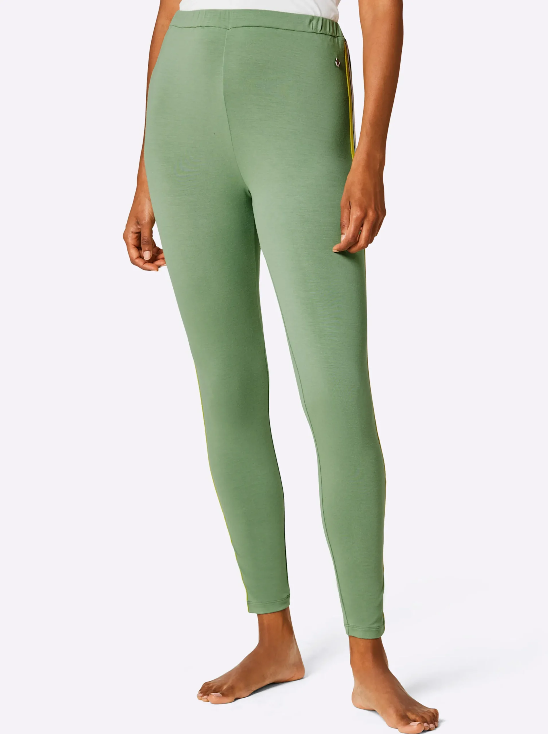 Homewear|Homewear|CREATION L PREMIUM Modal-Leggings eucalyptus