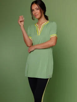 Homewear| Modal-Longshirt eucalyptus