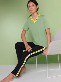 Homewear|Homewear| Modal-Shirt eucalyptus