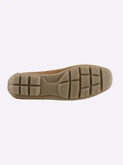 Mokassins & Slippers|heine Mokassin cognac