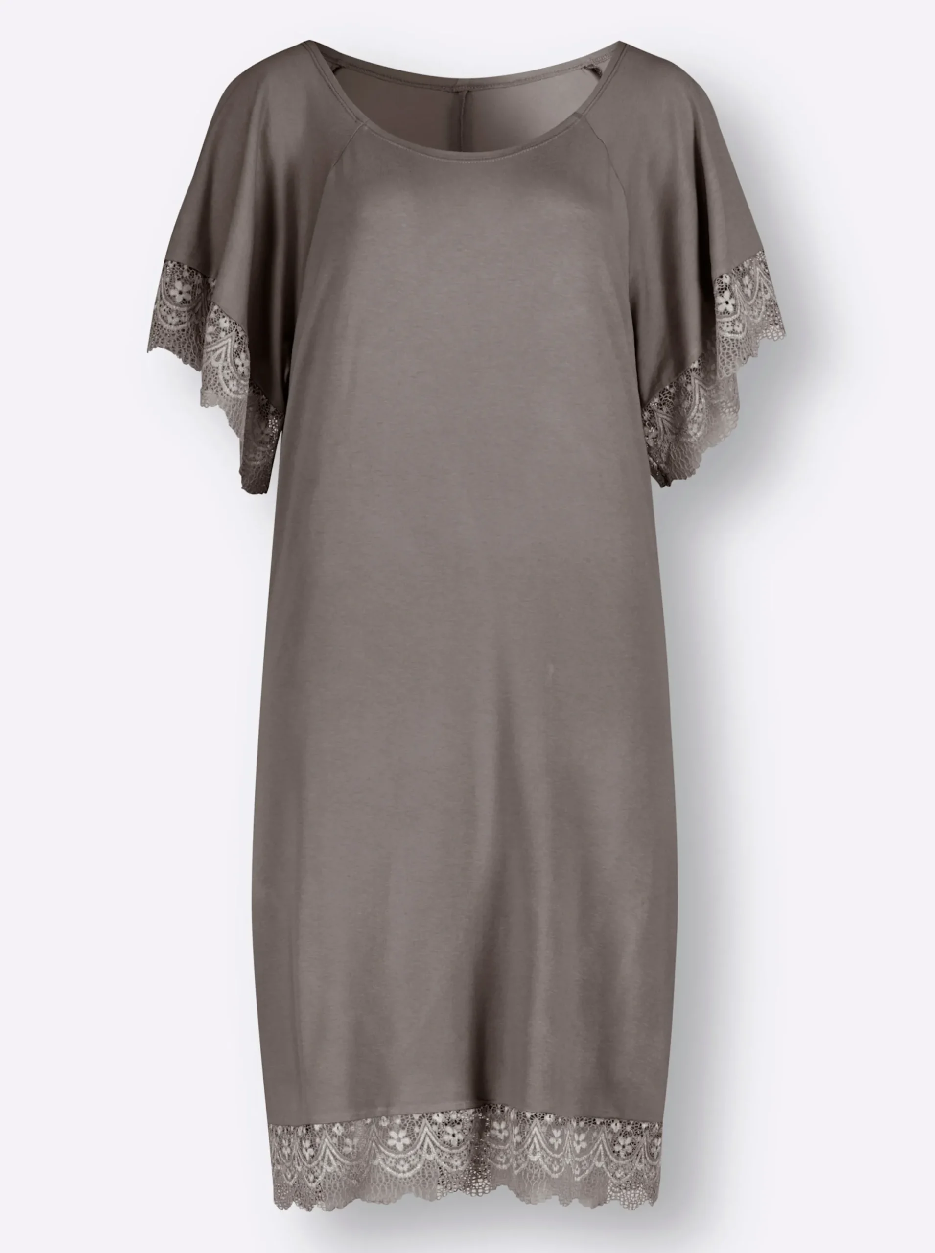 Nachtwäsche|Cybele Nachthemd taupe
