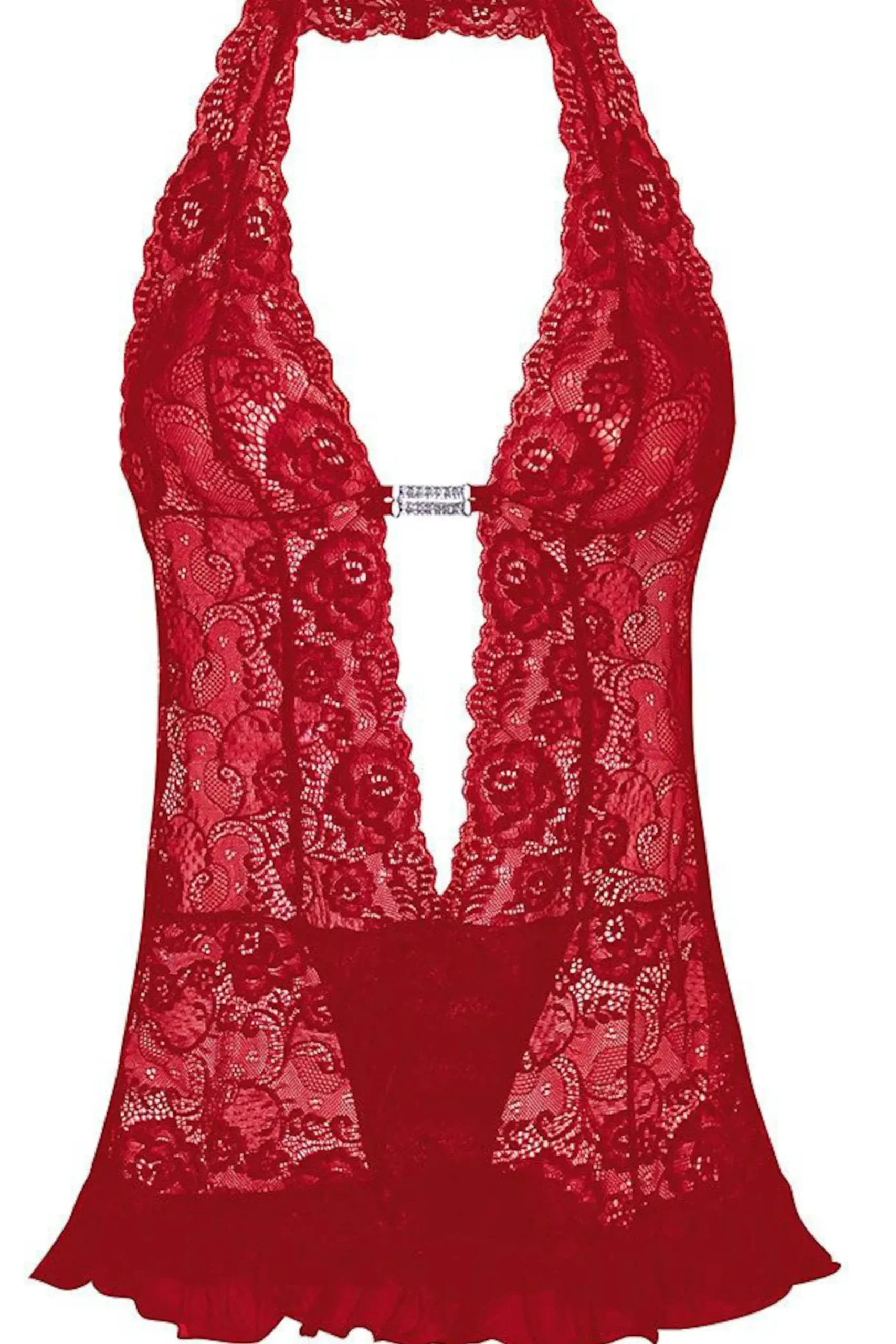 Bodies & Unterhemden|LASCANA Neckholder-Body dunkelrot
