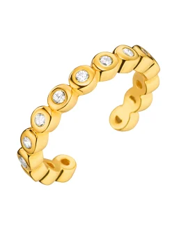 Schmuck| Ohrclip Silbervergoldet925