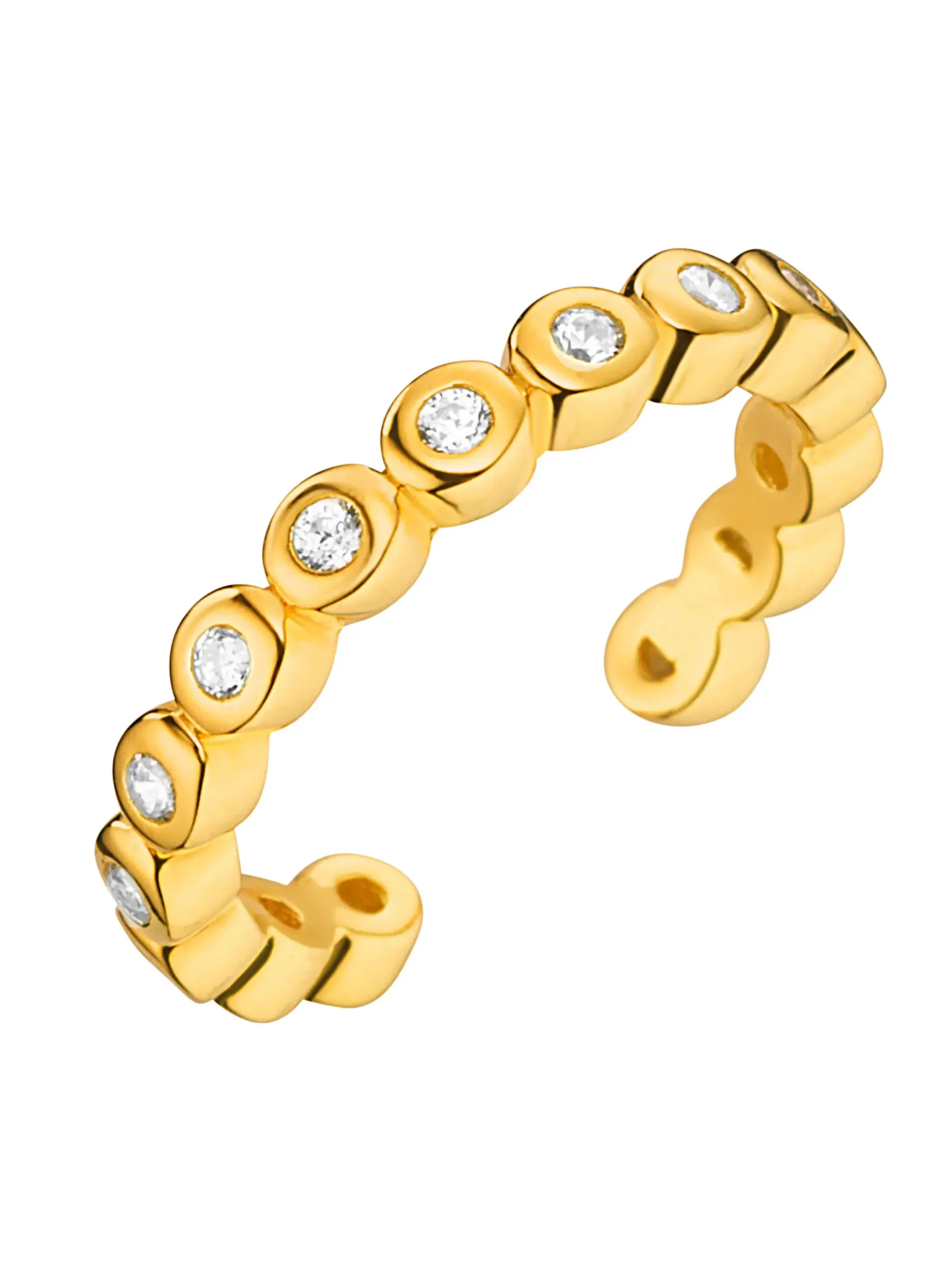 Schmuck| Ohrclip Silbervergoldet925