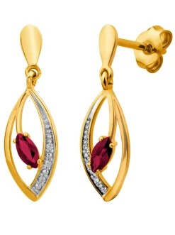 Schmuck| Ohrhänger Gelbgold375