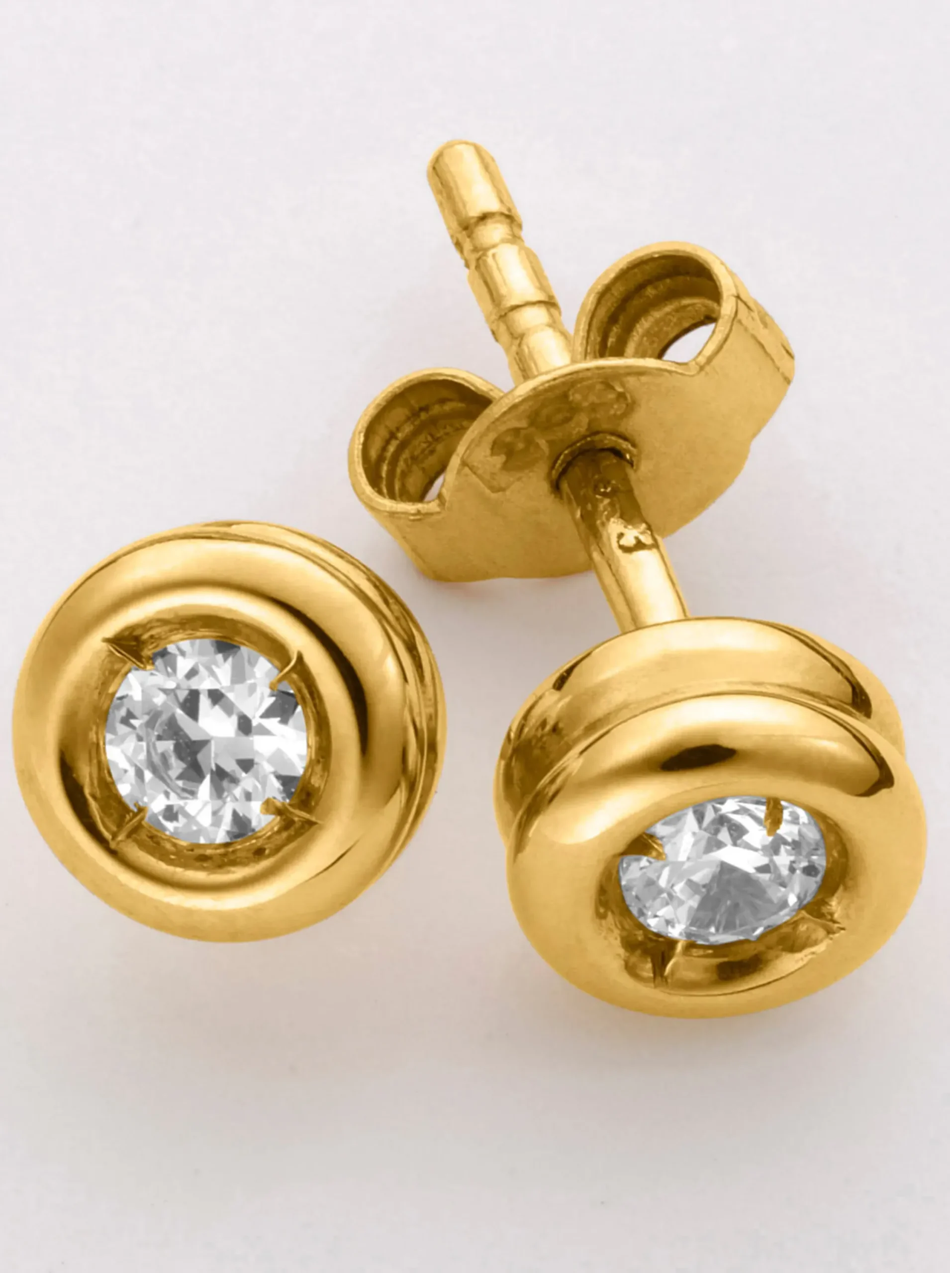 Schmuck| Ohrstecker Gelbgold375