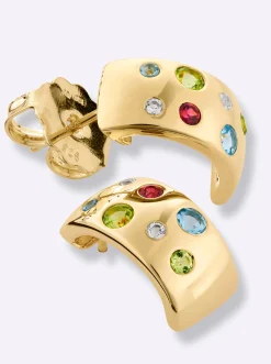 Schmuck| Ohrstecker Silbervergoldet925